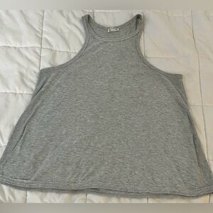 Free People Intimately Women's Gray Ribbed Tank Top Size Small Petite